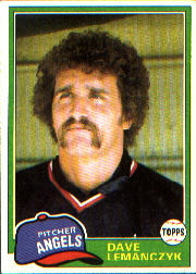 1981 Topps Baseball Cards      391     Dave Lemanczyk